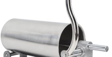 Embutidora manual con manivela